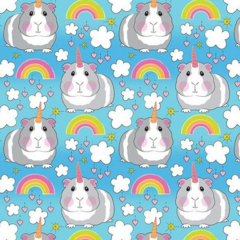 Guinea Pig Unicorns & Rainbows