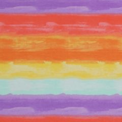 Sunset Watercolor Stripe