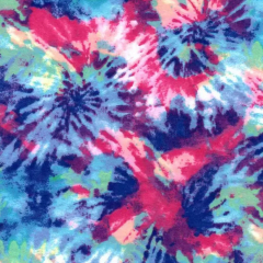 Tie-Dye Classic Blue & Pink