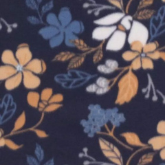 Blue & Gold Floral