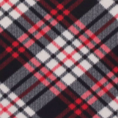 Red White Black Bias Plaid