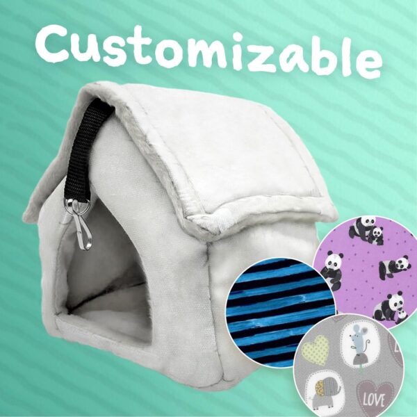 Cozy Critters Customizable Thumbnail Hang-out House Green
