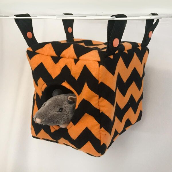 Cozy Cube Halloween Chevron