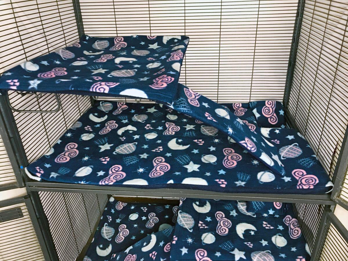 DCN Cage Liner premade 5 Celestial on Navy 2