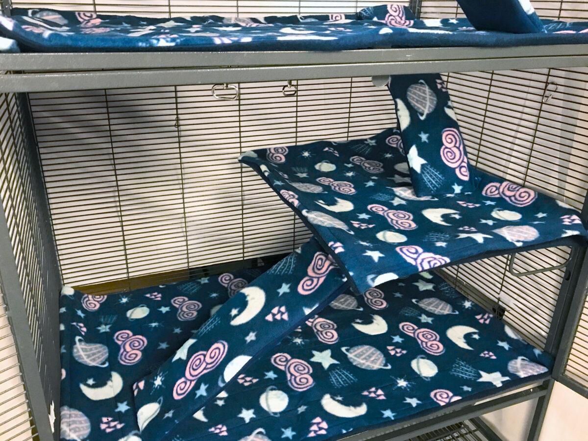 DCN Cage Liner premade 5 Celestial on Navy 3