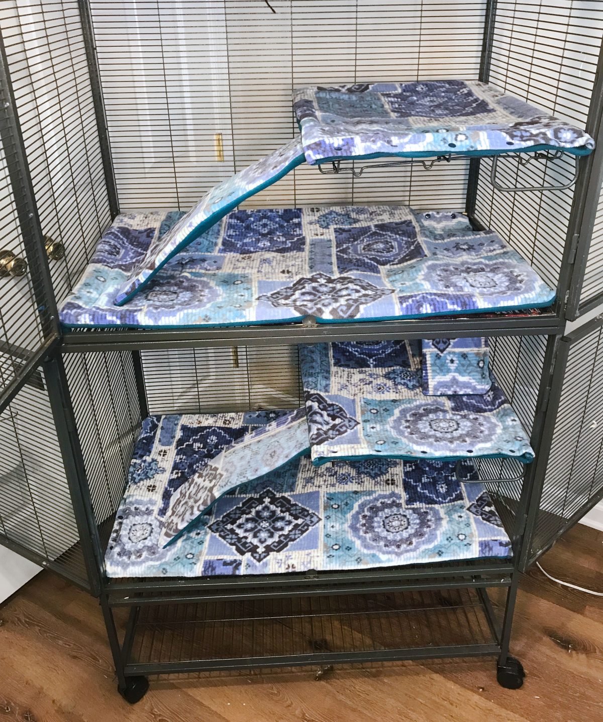 DCN Cage Liners Aztec Blue Full