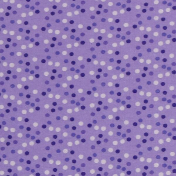 Dots Sprinkled on Purple