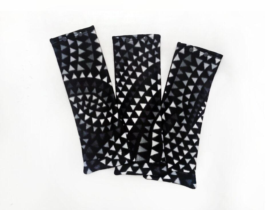 Midwest Double Critter Nation Cage Ramp Covers, 3 Pack, “Black & White