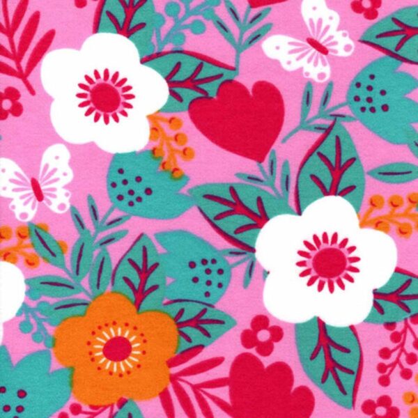 Floral Pink Yellow