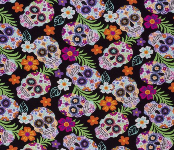 Floral Skeleton Tossed