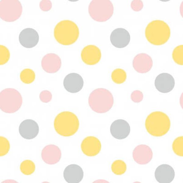 Fluffy Bunny Polka Dots