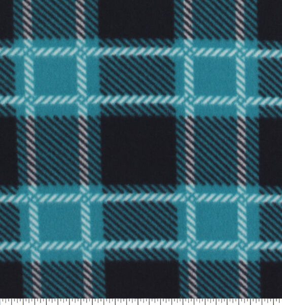 Teal & Black Plaid