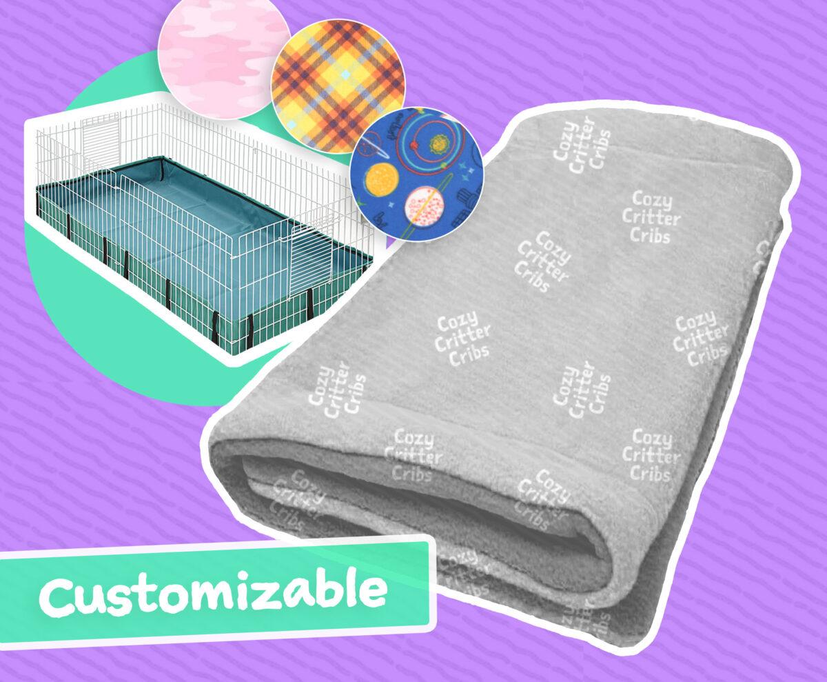 Customizable Cage Liners | Guinea Pig and Small Animal Pet Habitats | Cagetopia C&C Cages | Kaytee | MidWest Homes for Small Animals