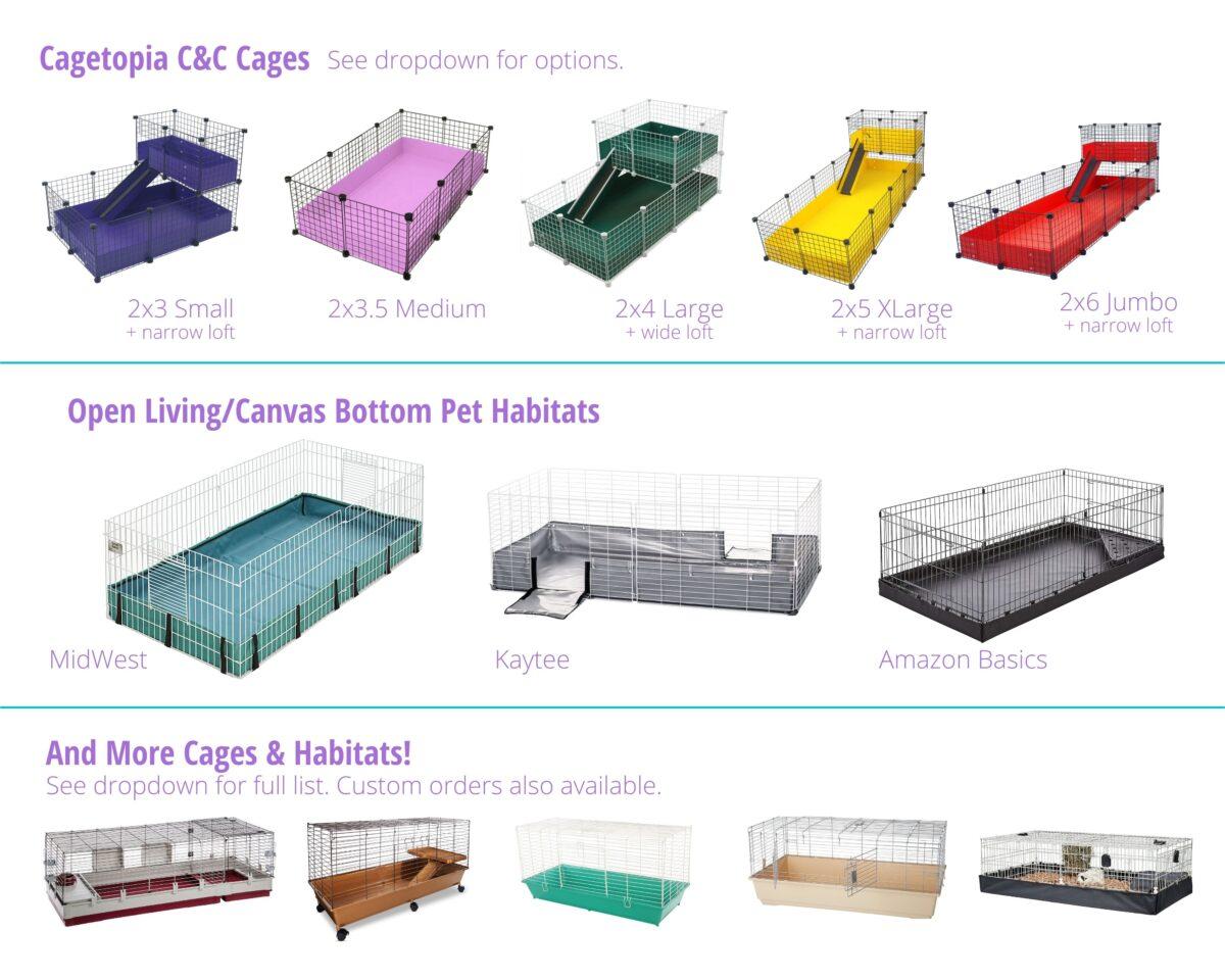 Cage Liners mcage 20x30 Large 3 Level Cage Liners Customize and Choose  Options 