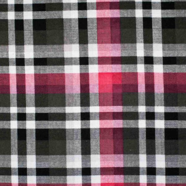 Hot Pink & Black Plaid
