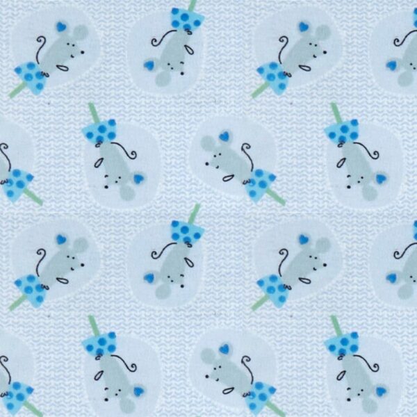 Mice Tossed Blue