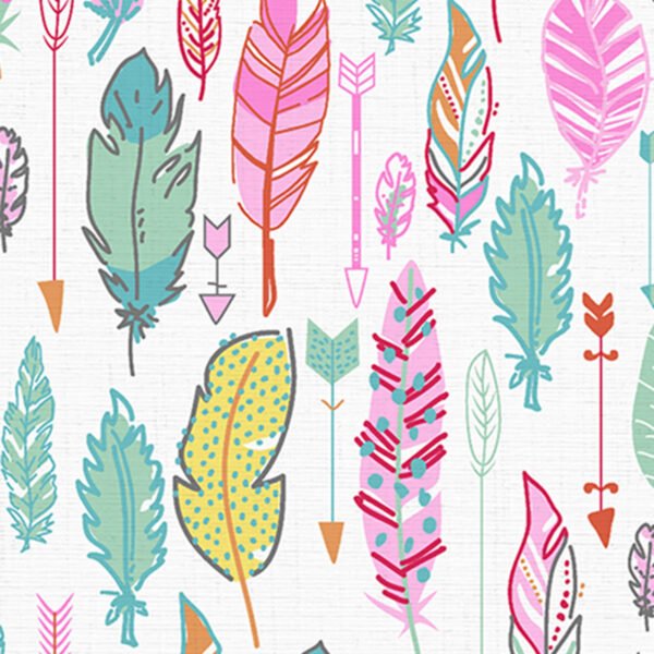 Multicolor Feathers