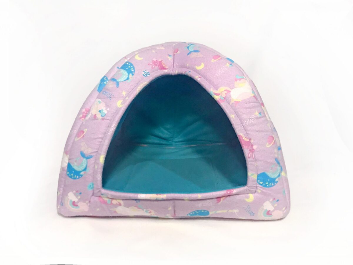 Out of this World Lavender Naptime Tent Front View