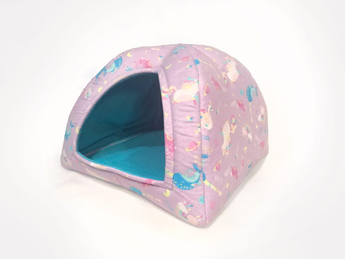 Out of this World Lavender Naptime Tent side view