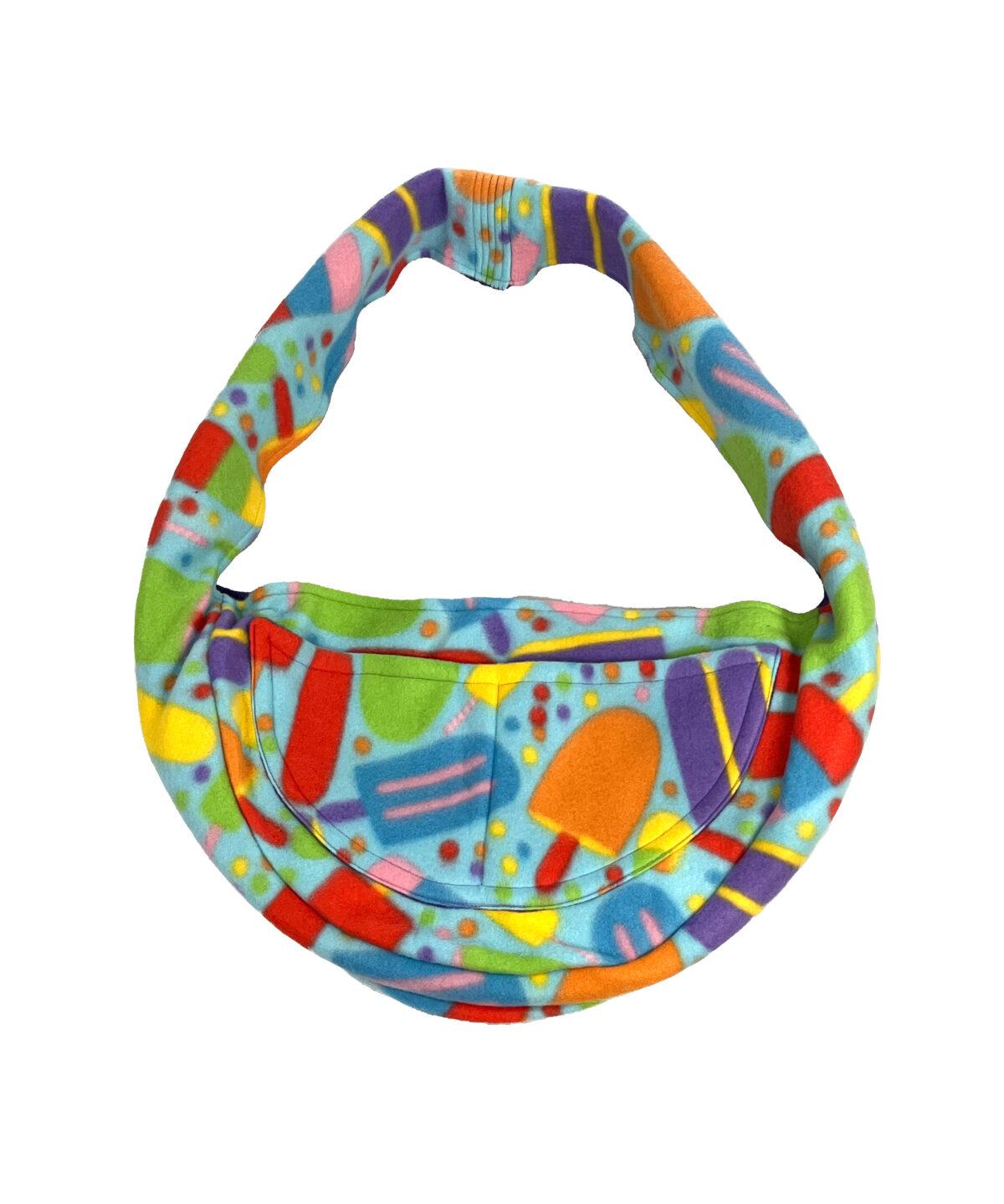Bonding Bag: Popsicles Aqua & Posh Purple (Medium) - Image 2