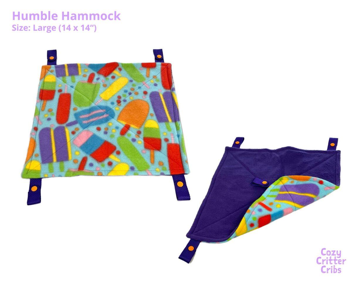3-Piece Hammock Set: Popsicles Aqua (Large/X-Large) - Image 3