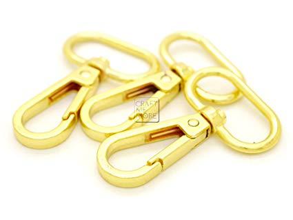 304 Stainless Steel Lobster Claw Clasps, Parrot Trigger Clasps, Manual  Polishing, Golden, 9x5x2.5mm, Hole: 1mm