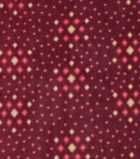 Red Diamond Aztec Geometric Fleece