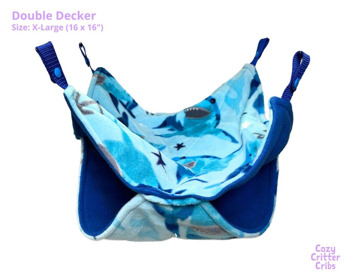 3-Piece Hammock Set: Sharks & Anchors (X-Large) - Image 3