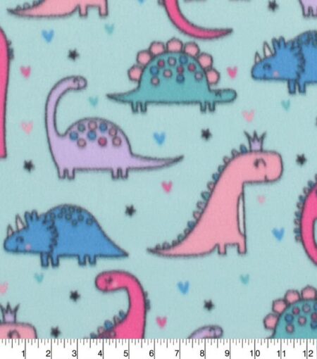 Smiling Dinos Fleece