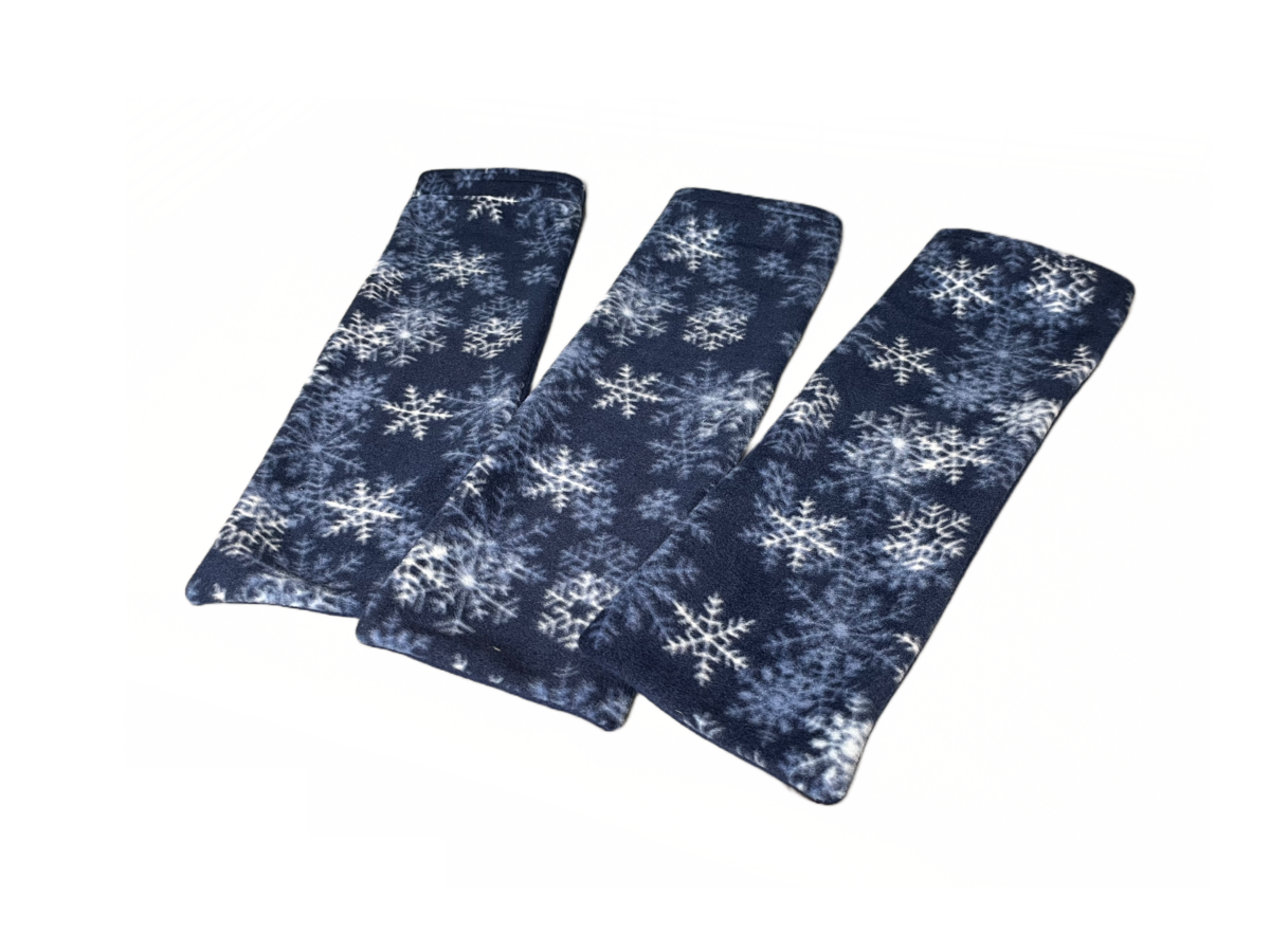 Snowflake Blizzard Dark Blue ramp covers set of 3