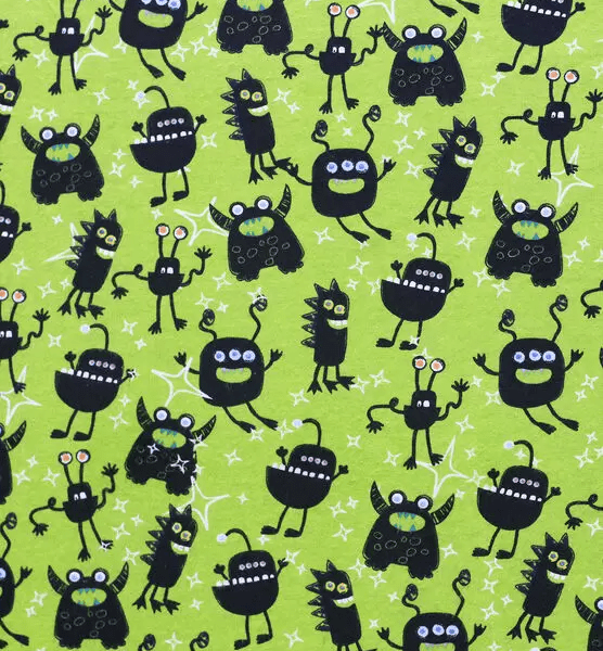 Spooky Monsters Lime