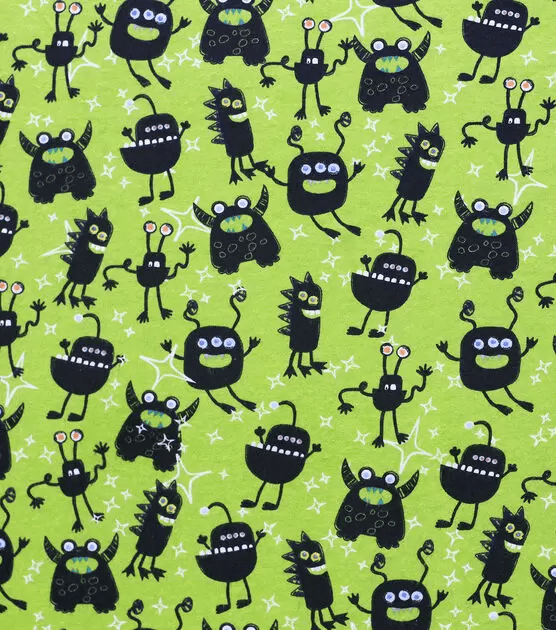 Spooky Monsters Lime