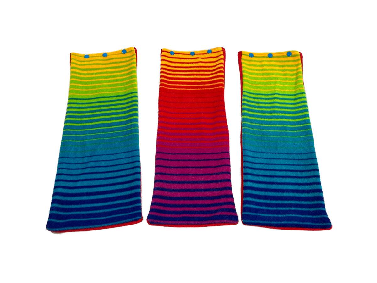 7-piece Cage Liner Set Midwest Double Critter/Ferret Nation "Summer Rainbow Stripes" - Image 6