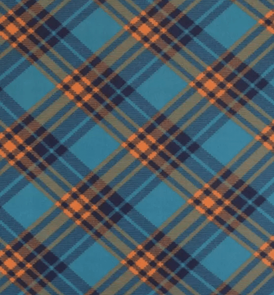 Teal & Orange Bias Plaid