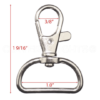Tabbed Lobster Claw Clasps - Image 3